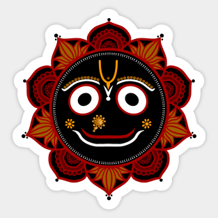 Jagannath - Lord of Universe - Puri Jagannath - Krishna - hare krishna - Hindu gods - krsna Sticker